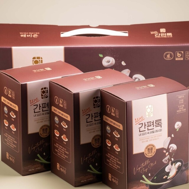 해비즌협동조합,요리가 쉬워지는 해비즌 간편톡 천연조미료 선물세트