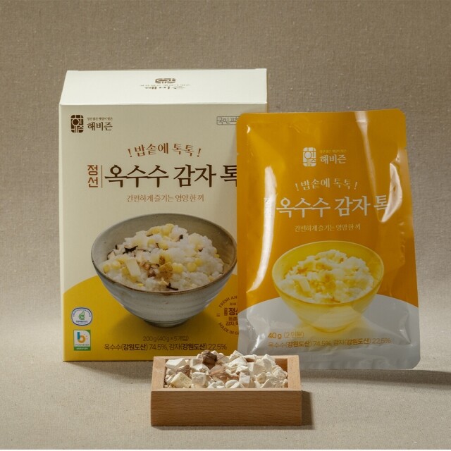 해비즌협동조합,해비즌 옥수수 곤드레 감자톡 선물세트 감자밥 옥수수밥 명절세트
